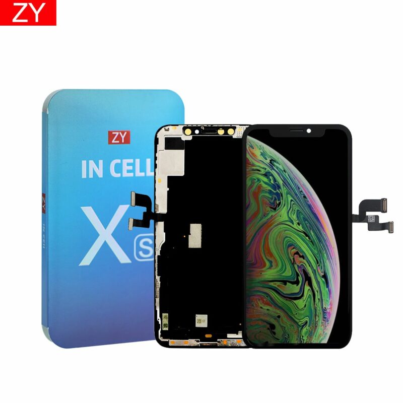 Pantalla Compatible iPhone XS Completa LCD + Táctil marca ZY serie INCELL-COF